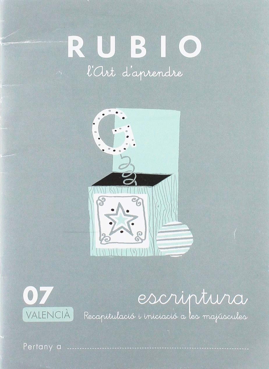 Escriptura RUBIO 07 (valencià) (Escriptura RUBIO (valencià)) Rubio English 7 years beginners: BEGINNERS 7 YEARS: 3