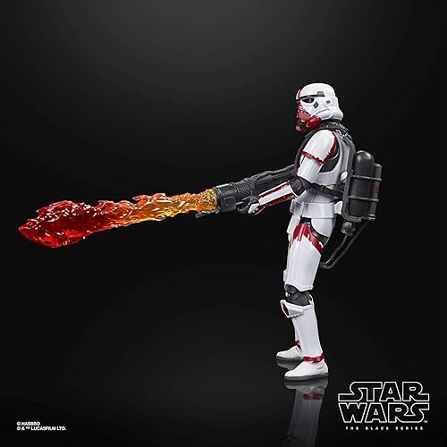 Miniatura 4 de STAR WARS The Black Series Incinerator Trooper - Figura de acción coleccionable de 6 pulgadas a escala The Mandalorian, juguetes para niños a partir