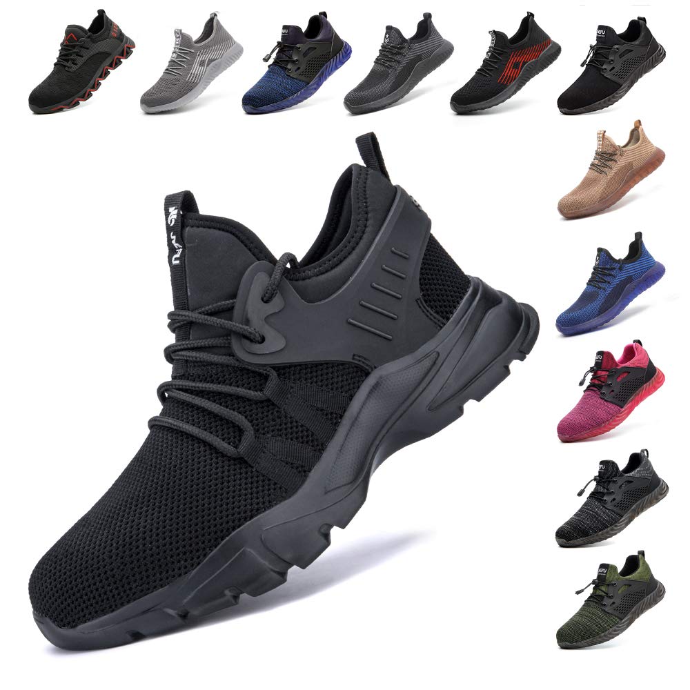 AONEGOLD Veiligheidsschoenen Heren Dames Werkschoenen Ademende