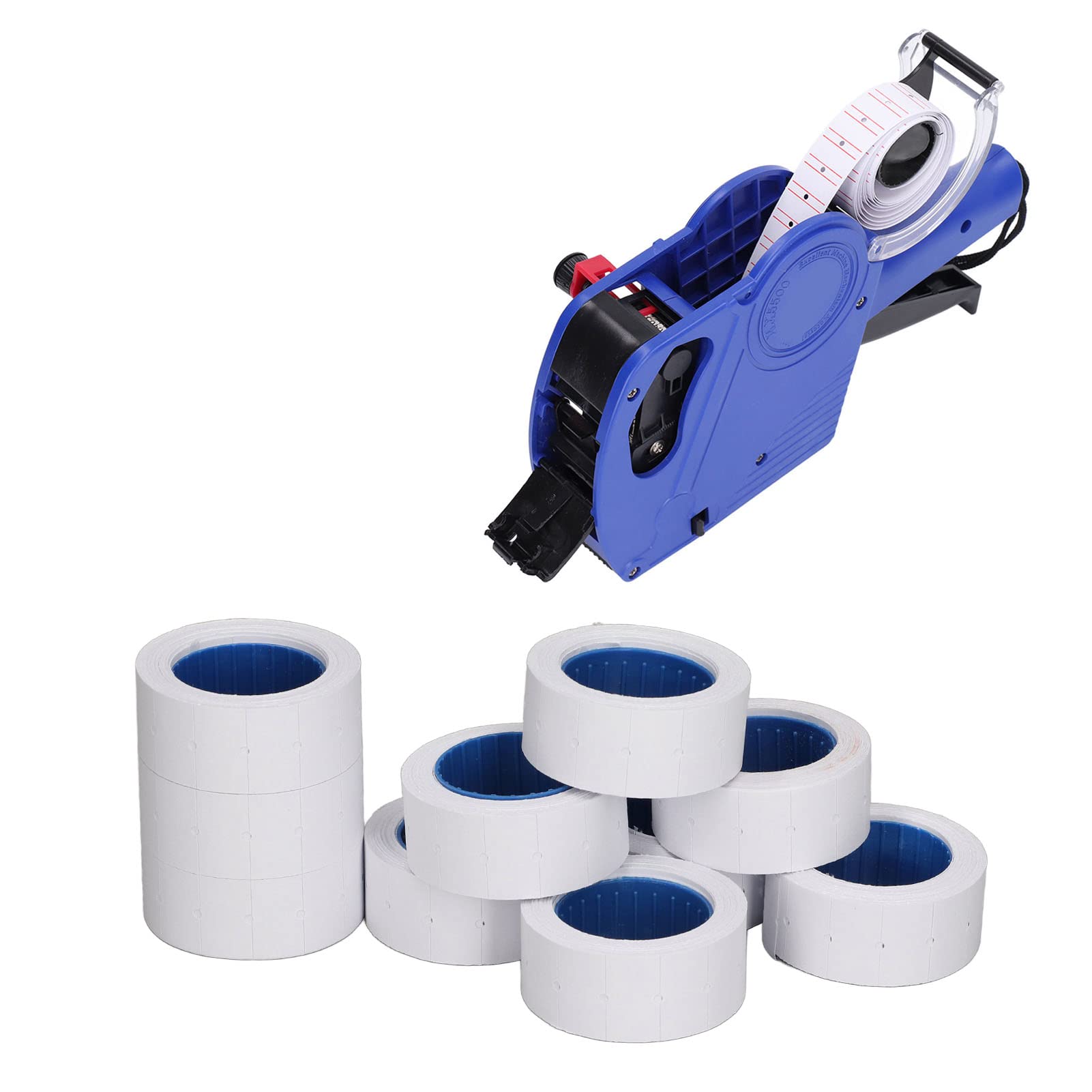 21x12mm Pricing Label,15000PCS Price Marker Stickers, 3 Tubes Pricing Label Single Row Price Gun Tag for M5500 MX5500(White), Price tag Gun with Labels for Retail Tags Stickers Pricing Label pri