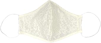 Pink Princess First Communion Face Mask for Kids - 100% Cotton Lining Face Cover - Made in USA