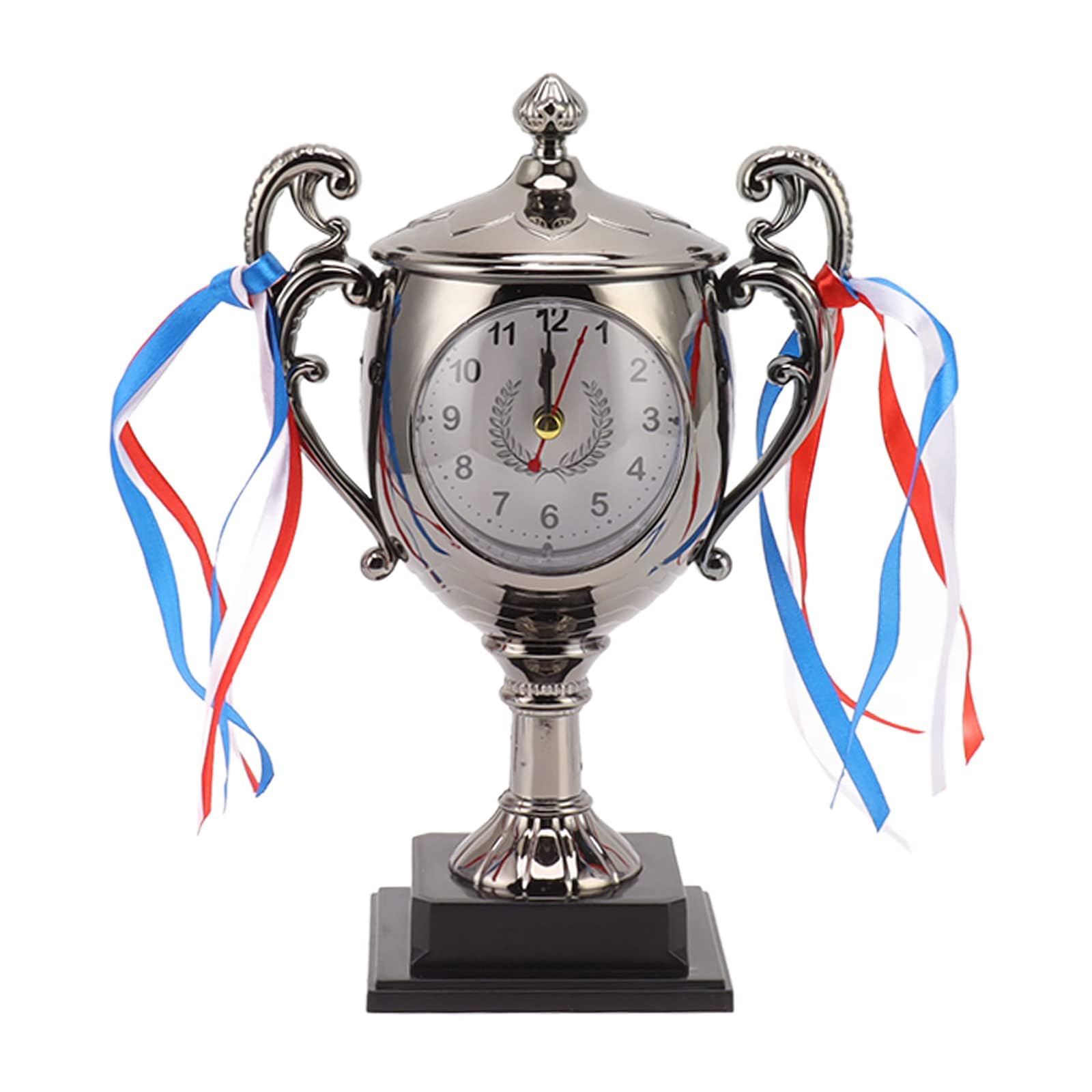 Elnwnnkc Decorative Trophies Alarm Clock Accesory for Home and Use Feature Quiet Movement and Visible Time Scale Alarm Clock