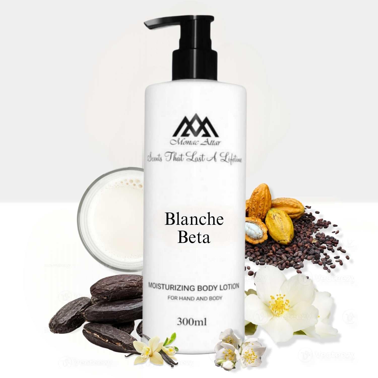 Monac Valiya Lotion Inspired by Valaya, Eau De Parfum, 10 oz/300ml, Female Long Lasting, Luxury Made Affordable
