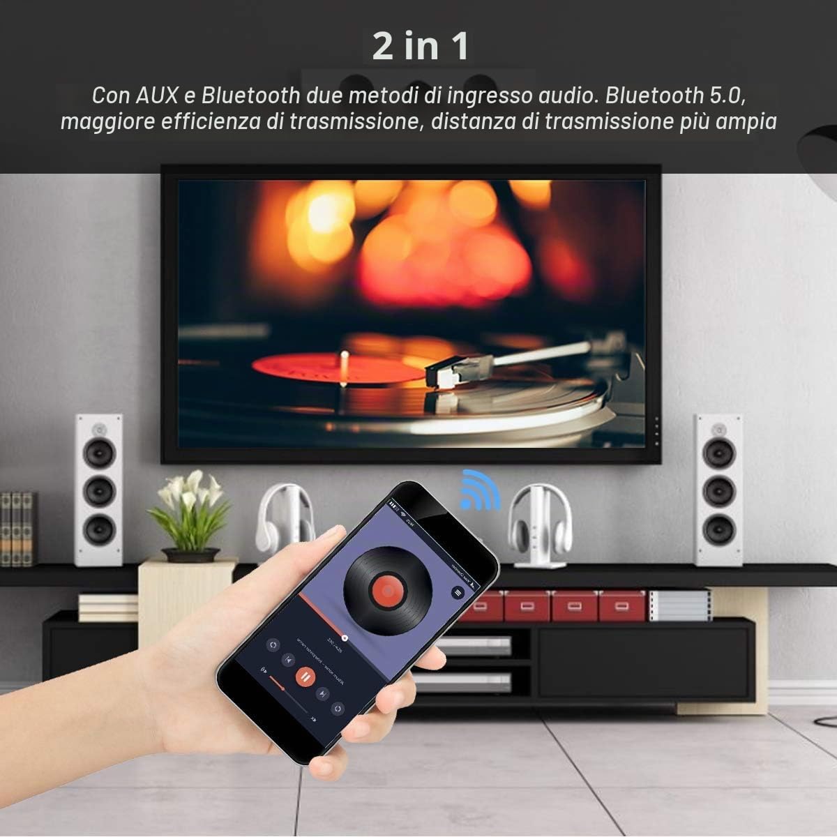 Scheda amplificatore subwoofer Bluetooth Hifi Stereo 2.1 con regolazione controllo alti e bassi 220W * 2 + 350W 18V-38V Modulo amplificatore di potenza audio Ingresso AUX