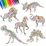 💎 [Genießen und zeigen] Unsere farbenfrohen Puzzles sorgen für ein hohes Maß an Selbstvertrauen und Stolz bei der Arbeit, die Kinder leisten. Spielen Sie mit Ihren Freunden und Ihrer Familie, entfliehen Sie dem hektischen Leben und der Technologie und genießen Sie einen entspannten Geist und Körper.