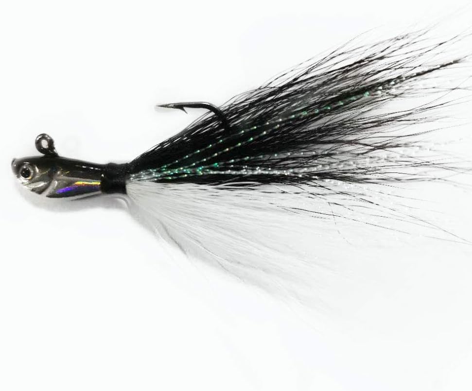 Seasky Bucktail Jig Fishing Bait Saltwater Bucktail Lure