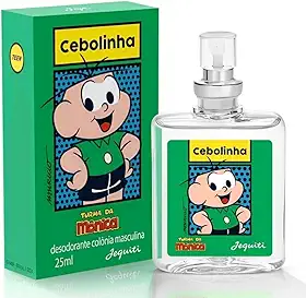 Colônia desodorante masculino teen Cebolinha Turma da Mônica 25ml em spray Jequiti