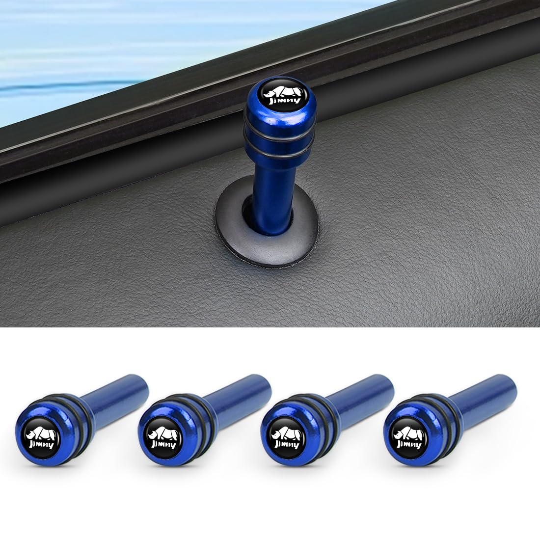 Amazon | スズキ ジムニー 専用 ドアロックピン ノブボタンカバー