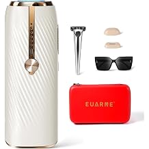Laser Hair Removal for Women and Man, IPL Hair Removal Painless, Permanent, at-Home Use Facial Hair Removal for Women, Dual Lights, Effective in 2 Weeks, Portable Design with Gift Box