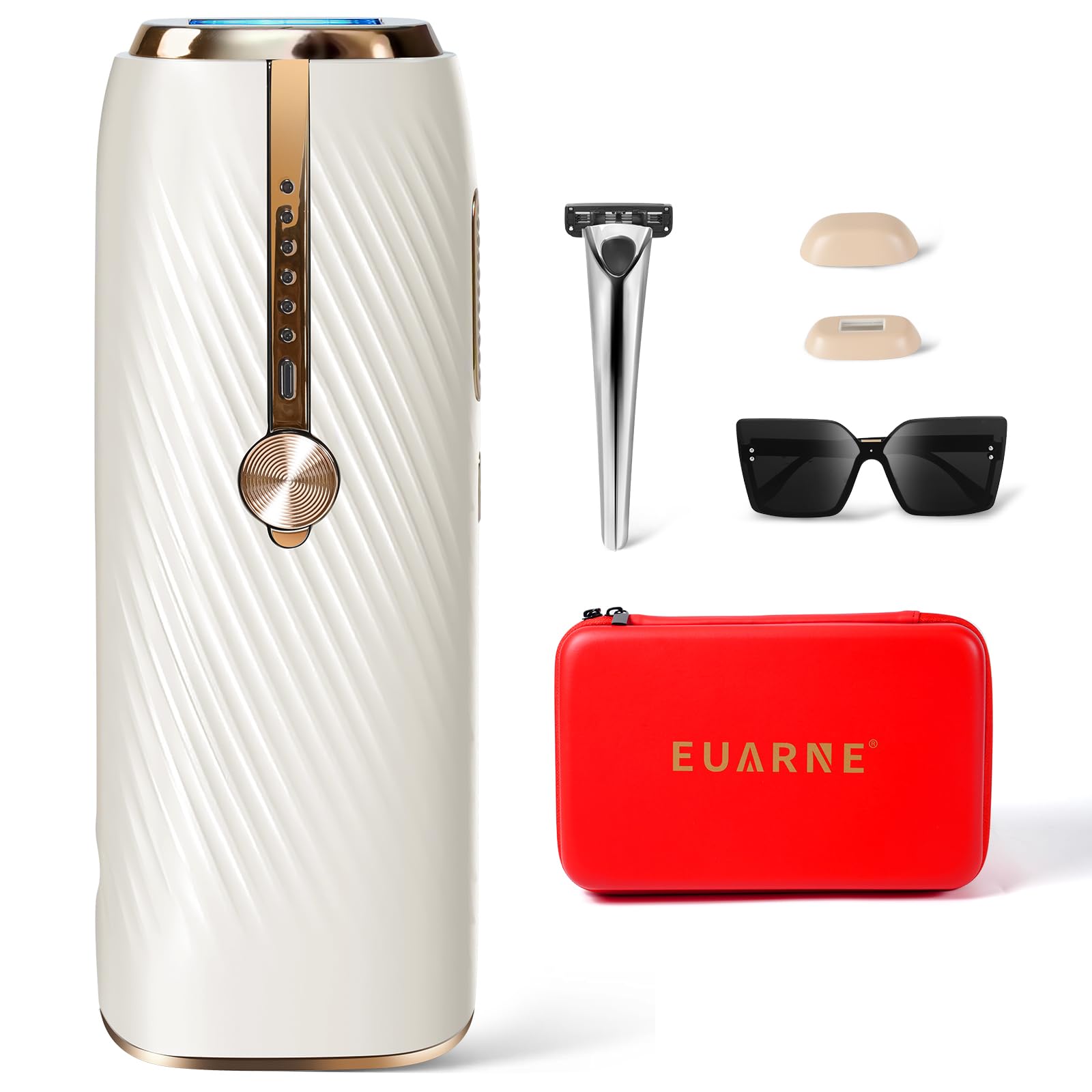 IPL Laser Hair Removal for Women, Ice Cooling, Effective in 2 weeks