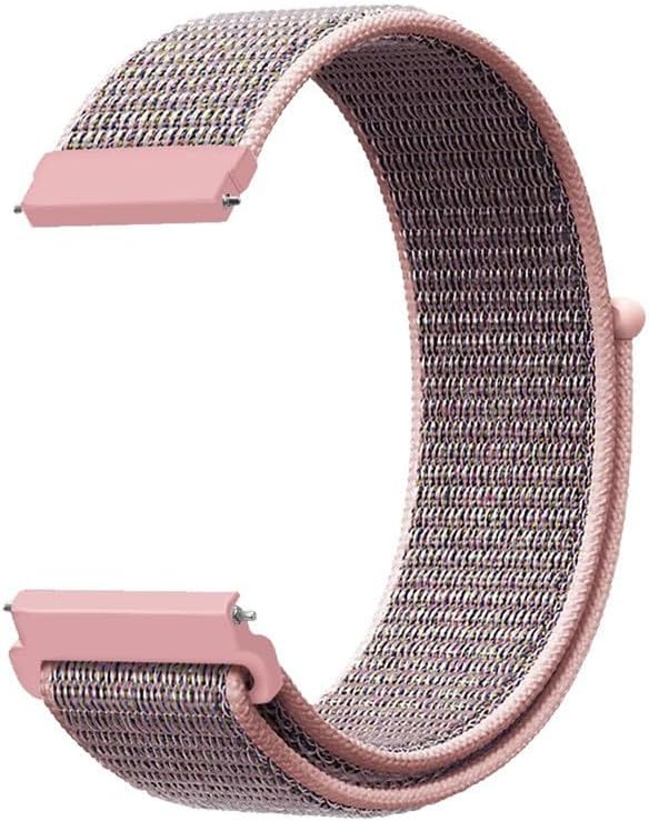 Nylon Strap for Amazfit Active 2 Watch Band, Adjustable Elastic Watch Straps Sport Breathable Replacement Band for Amazfit Active 2 Smartwatch