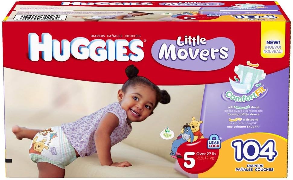 huggies little movers baby diapers