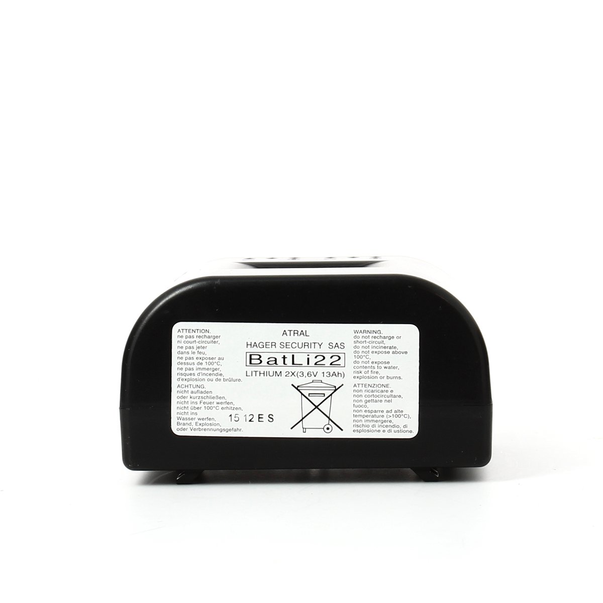 Hager - Batteria al litio 7,2 V/13 Ah