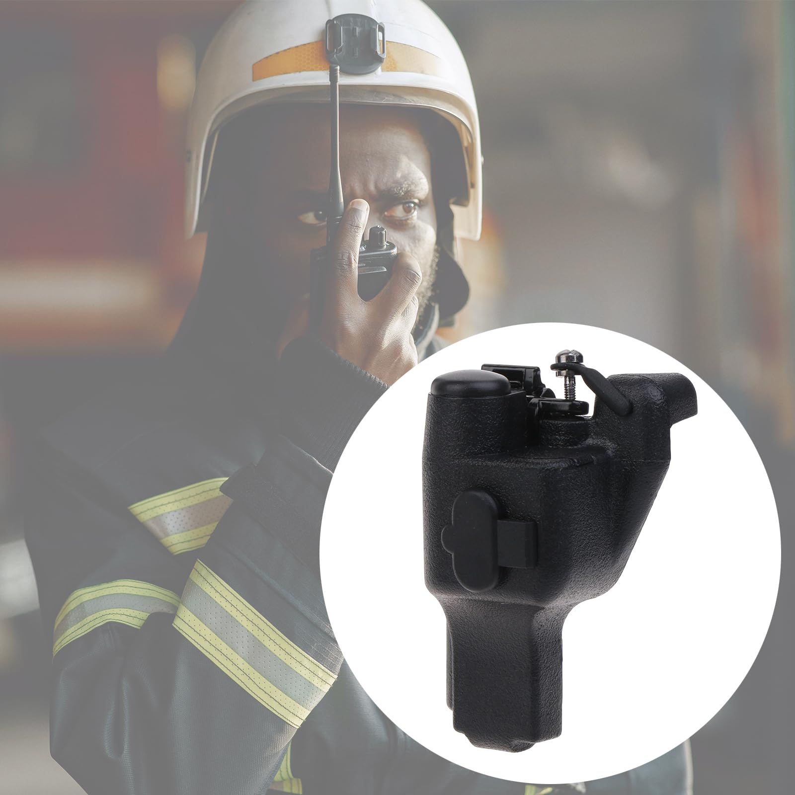 MHADBKH Two Way Radio Earpiece Adapter Compatible for GP900 GP9000 HT1000 JT1000 MT2000 MTS2000 XTS2000 to Two Pin