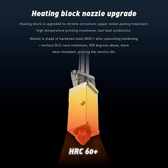 Ender 3 Hotend Upgrade for Voron 2.4 Ender 3 V2 Pro Cr10 Ender 5 Pro/Plus Ender 6 Rapido Dragon Hotend 3D Printer Part Kit Ceramic All Metal Hot end Copper Heater Block Bimetal Heatbreak