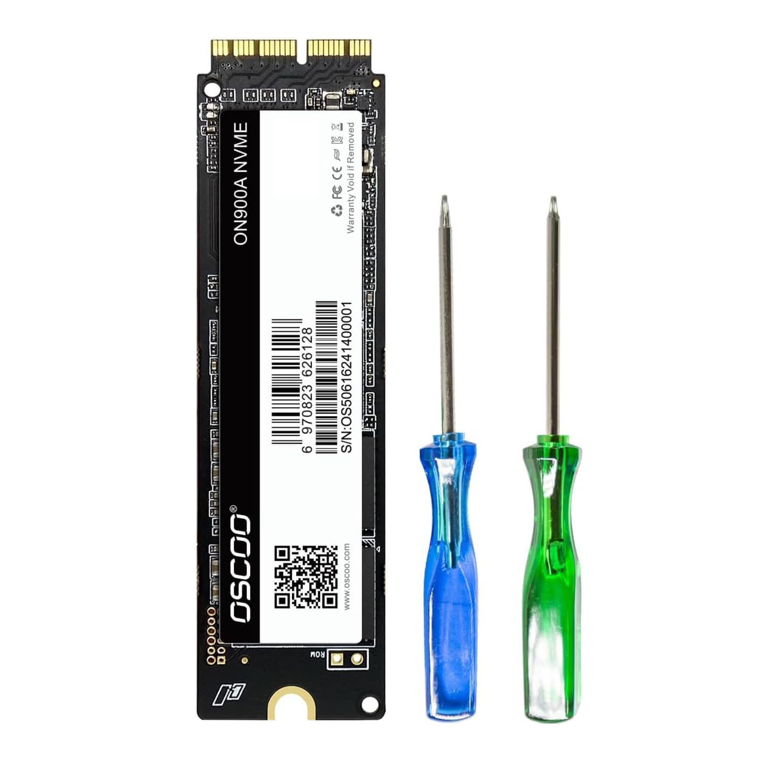 1TB NVMe SSD MacBook専用 PCIe Gen3.0x4 M.2 Amazon.com: OSCOO 1TB NVMe SSD for MacBook - PCIe Gen3.0x4 SSD, Up