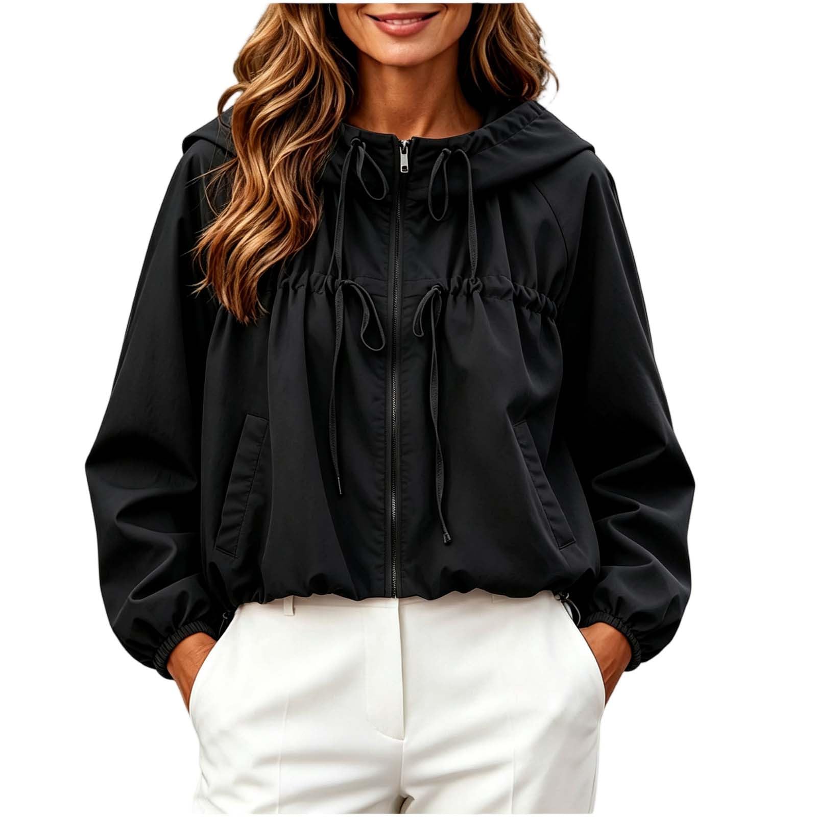 Jamicy Veste Femme Sport Y2K Bomber Décontractée Mode Habit
