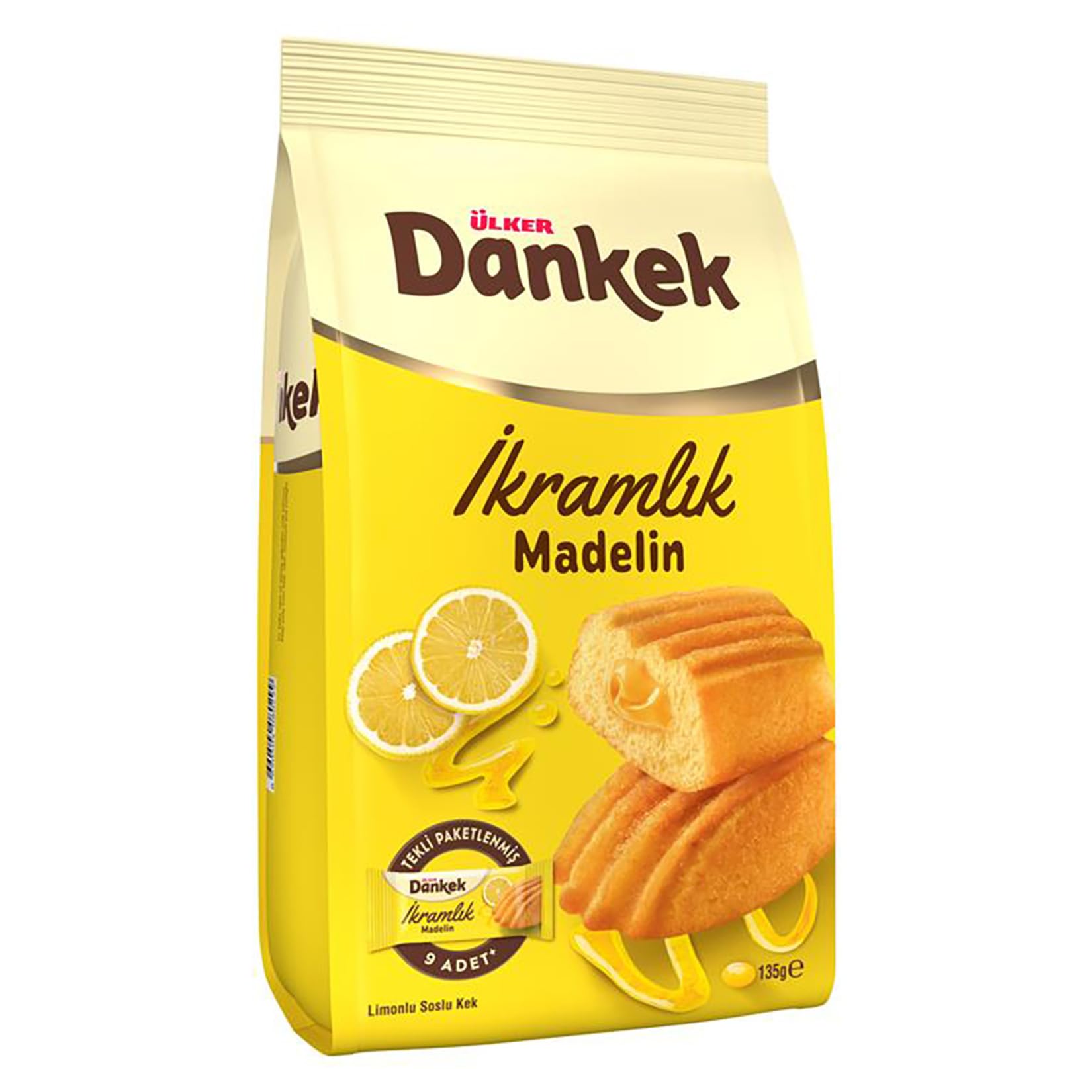 Ülker Dankek İkramlık Madlen Kek 135 Gram x 10