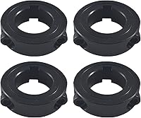 Vista 1 de 4 X 1 Lock Collar Abrazadera Go Kart Eje Cojinete Collares Piñón Buje Cerraduras Negro