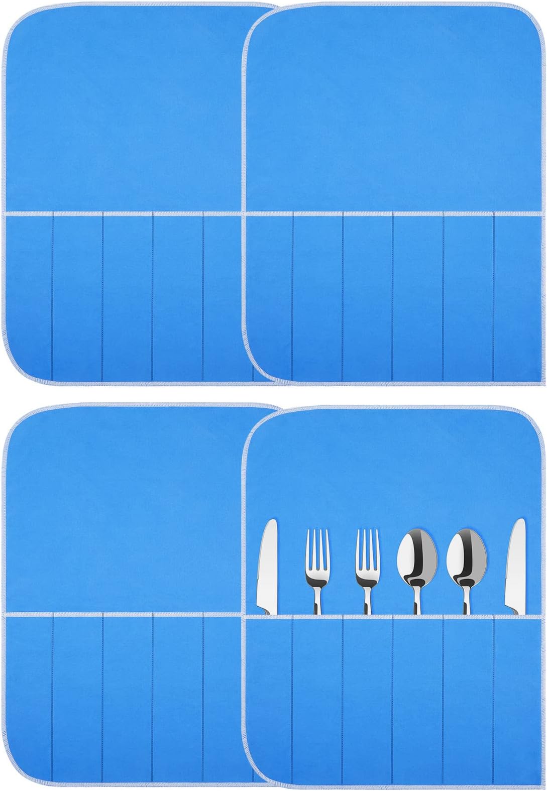 Hagerty Zippered Flatware Storage Drawer Liner Tarnish