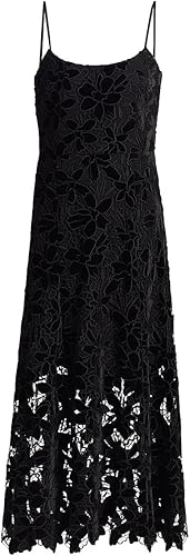 Gracie Velvet Lace Midi-Dress