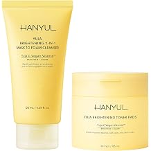 HANYUL Yuja Cleanser & Toner Pads Set | Daily Skincare Duo