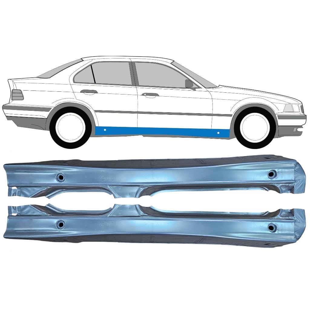 Voll schweller für BMW 3 E36 1990-2000 / Links+Rechts/Satz