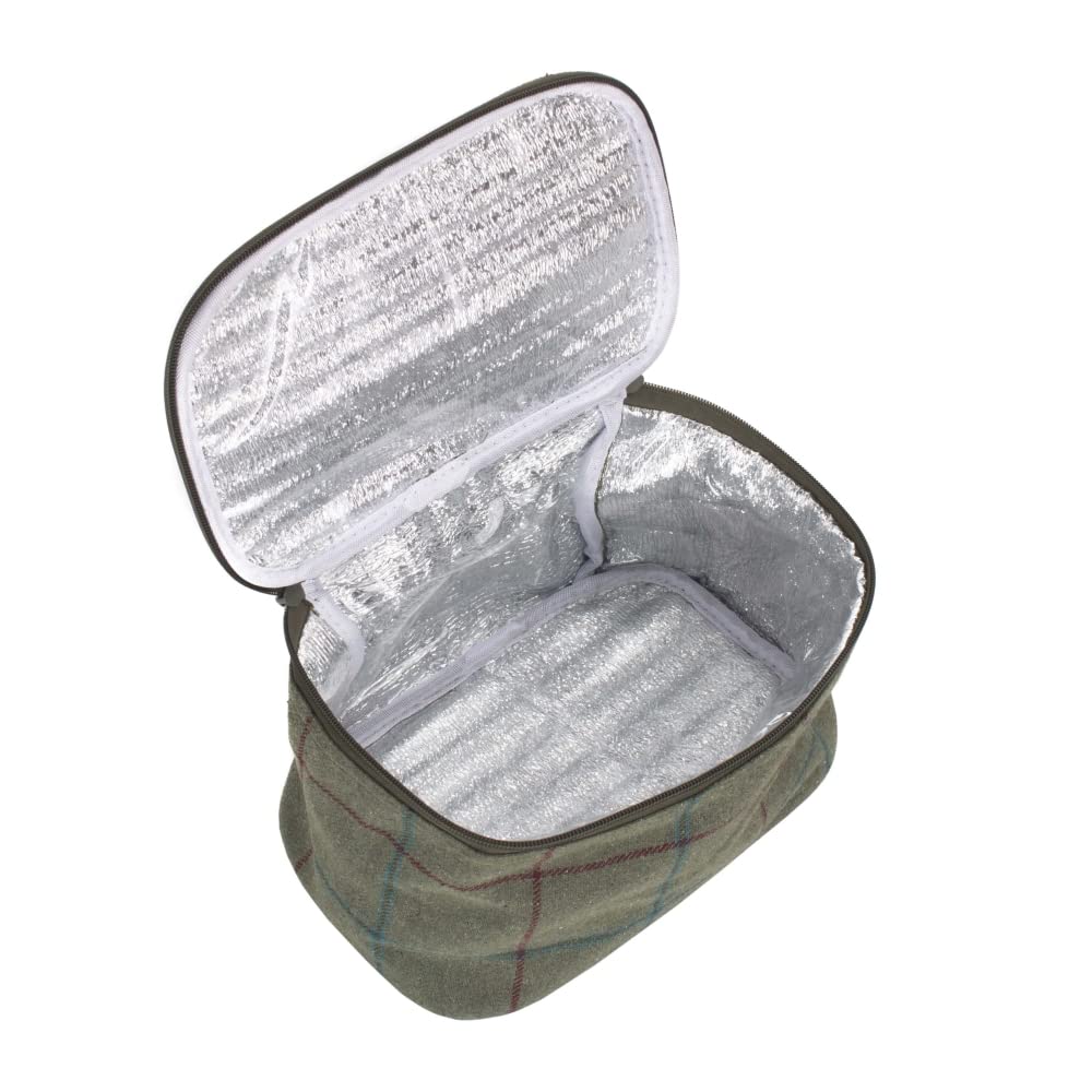 Hamper H163 Small Tweed Cooler Bag Red