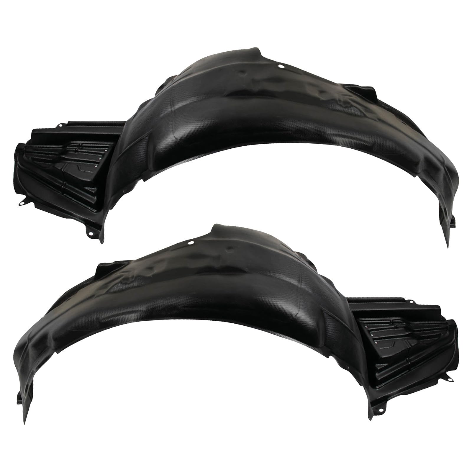 TRQ Front Inner Fender Liner Set | For 2008-2010 Subaru Impreza SU1248122 SU1249122