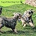 Mrltau 2 Pack 3 Knoten Hundespielzeug Seil, Mittel Und Klein Dog Toys, Hochbelastbar Hundespielzeug Unzerstörbar, 100% Baumwolle Hundespielzeug Seil, Zerrspiel Dog Toys