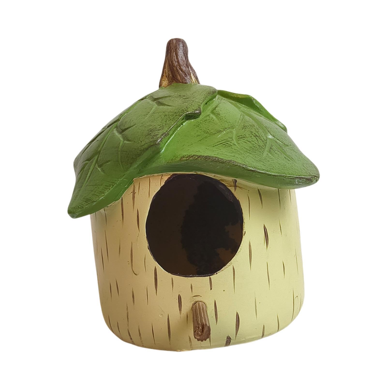 Hanging Bird House Outdoor Leaf Birdhouse Bird Hut for Backyard Garden Patio | Home & Garden | Yard, Garden & Outdoor Living | Bird & Wildlife Accessories | Birdhouses-image-36