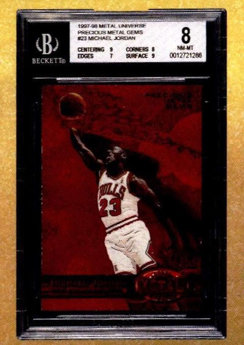 Amazon.com: 2021 Heritage Auctions National Sports Card Convention  Highlight REPRINT #132 Michael Jordan (1997 Metal Universe #23 Pr Promo  Trading Card : Collectibles & Fine Art