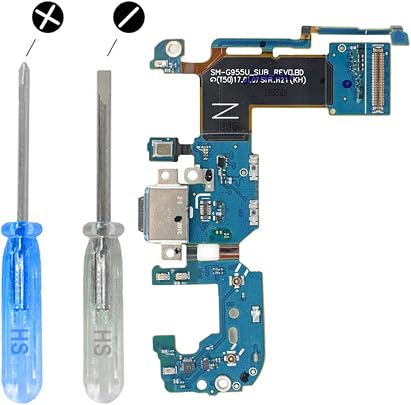 MMOBIEL Connecteur Port USB Type Compatible avec Samsung Plus G955F Kit d Outils Inclus