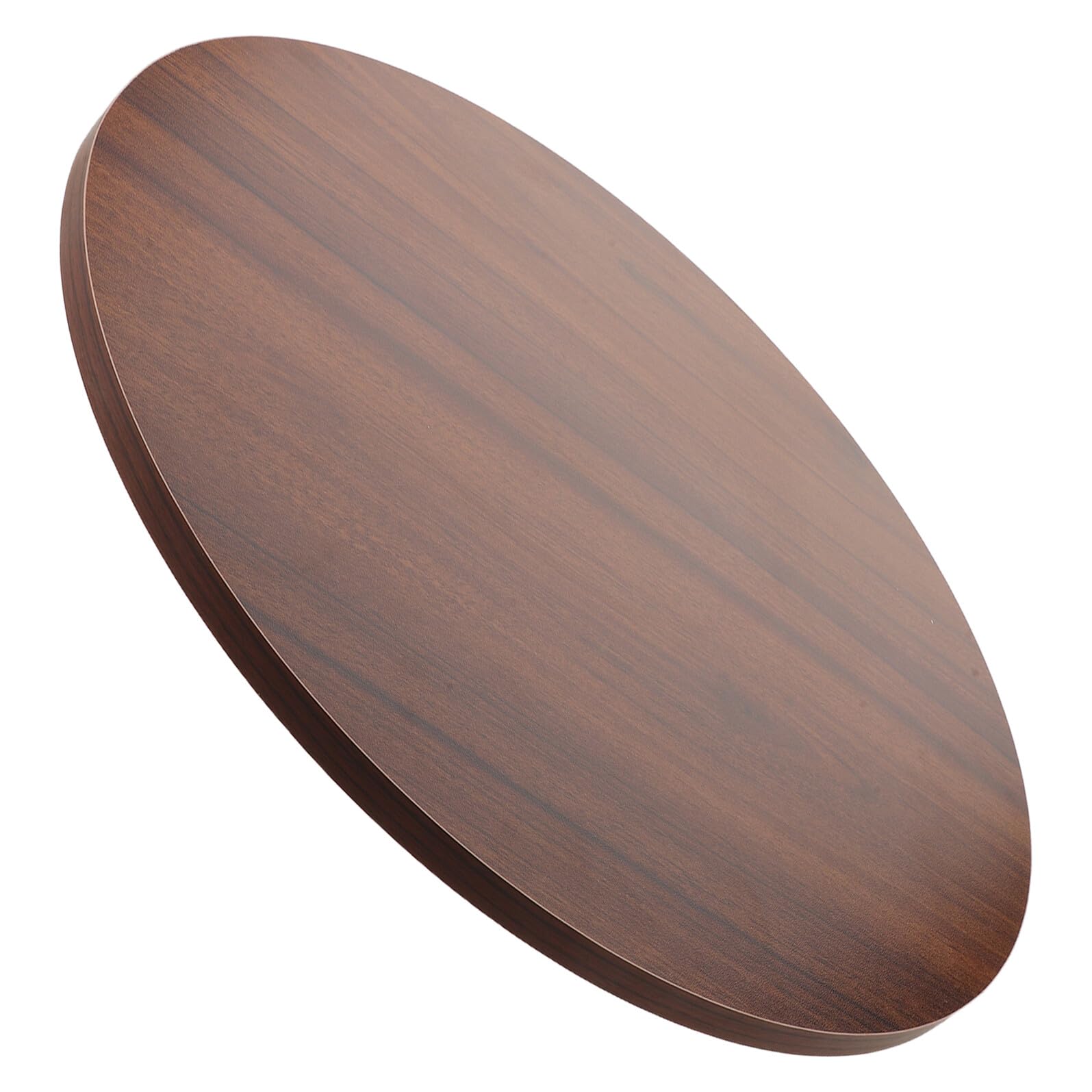 Plateau de table rond noyer pour table basse de salle à manger
