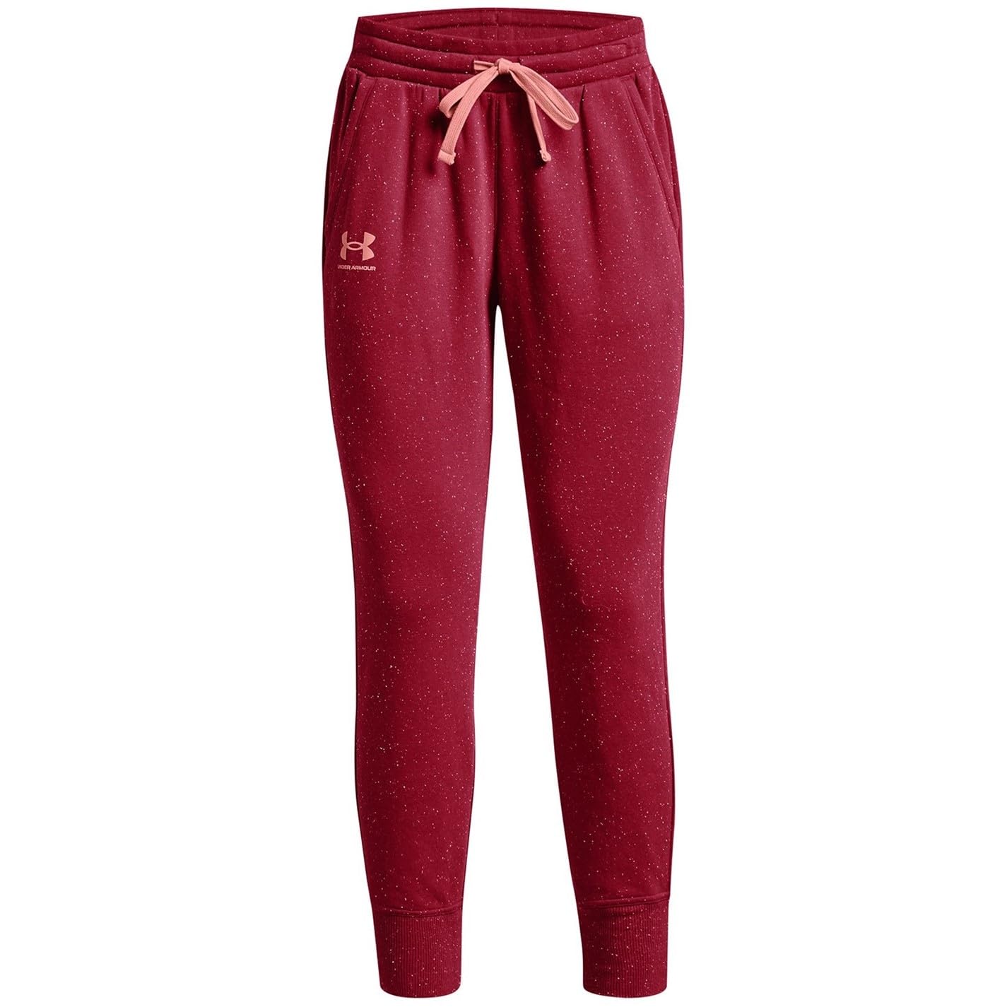 Under Armour Womens Rival Fleece Joggers Bordeaux M