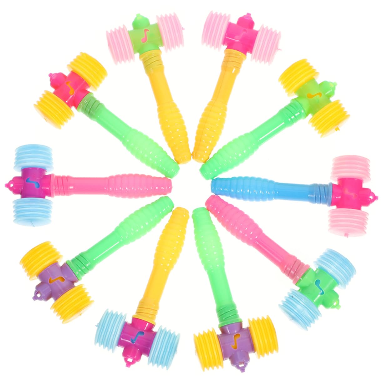 BESPORTBLE 24pcs Mallet Plaything to Enhance Hand Eye Coordination and Dexterity Lightweight and Easy to Store
