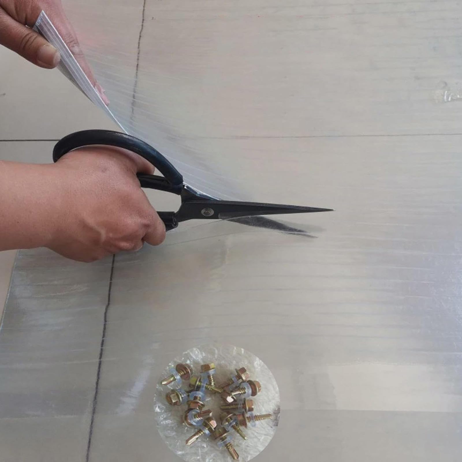 Strato del tetto del policarbonato, copertura esterna resistente ai raggi UV di plastica trasparente e pannelli della serra, spessore durevole 0,8 mm