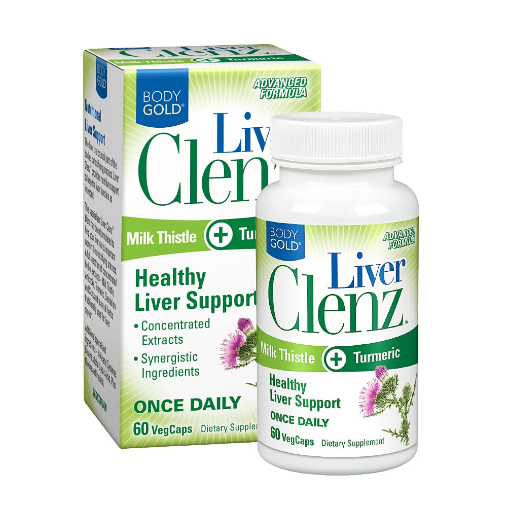 Body Gold Liver Clenz, 60 VegCaps