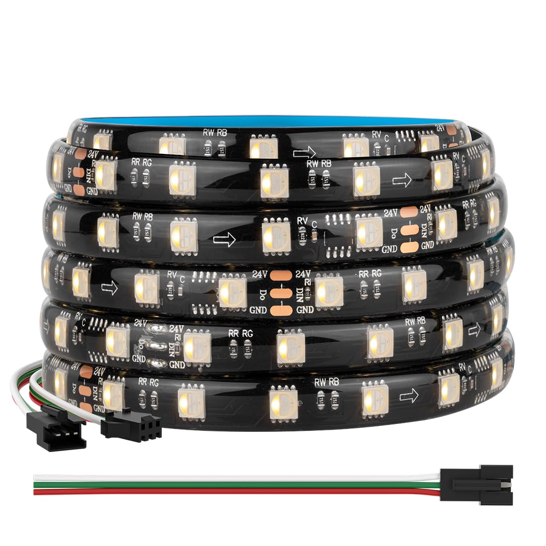 Amazon.com: BTF-LIGHTING WS2814 IC RGBW RGB+Warm White (Similar WS2812B ...