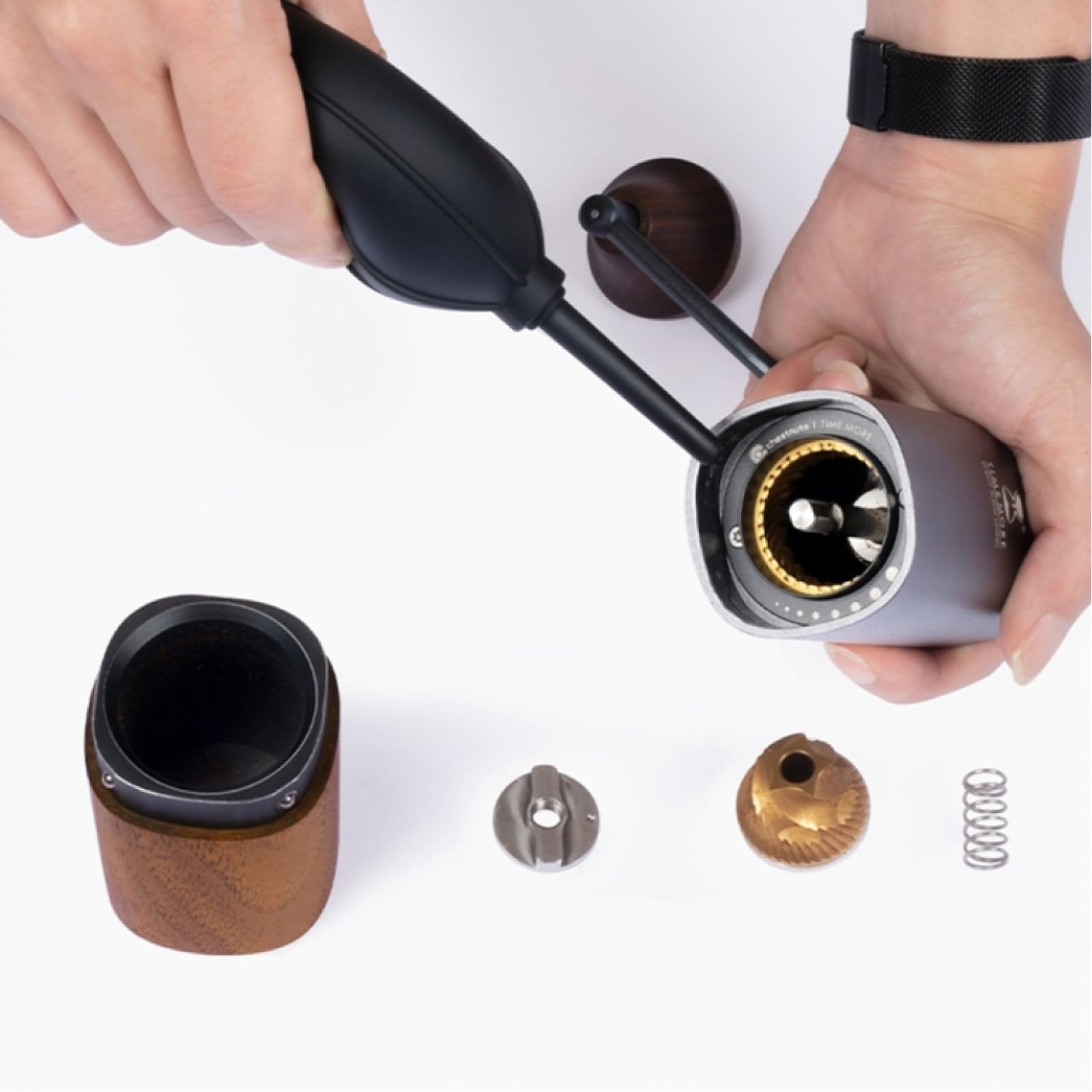 Timemore Professionelles Luftgebläse für Kaffee-Bodenreinigung