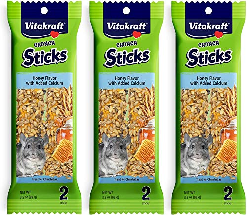 Vitakraft 3 Pack of Honey Flavor with Added Calcium Crunch ...