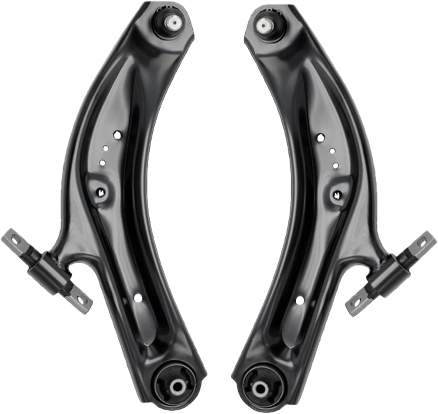 2 x Front Lower Control Arm Kit with Ball Joint Compatible with Nissan Rogue 2014-2020, Rogue Sport 2017-2022, Qashqai 2017-2023