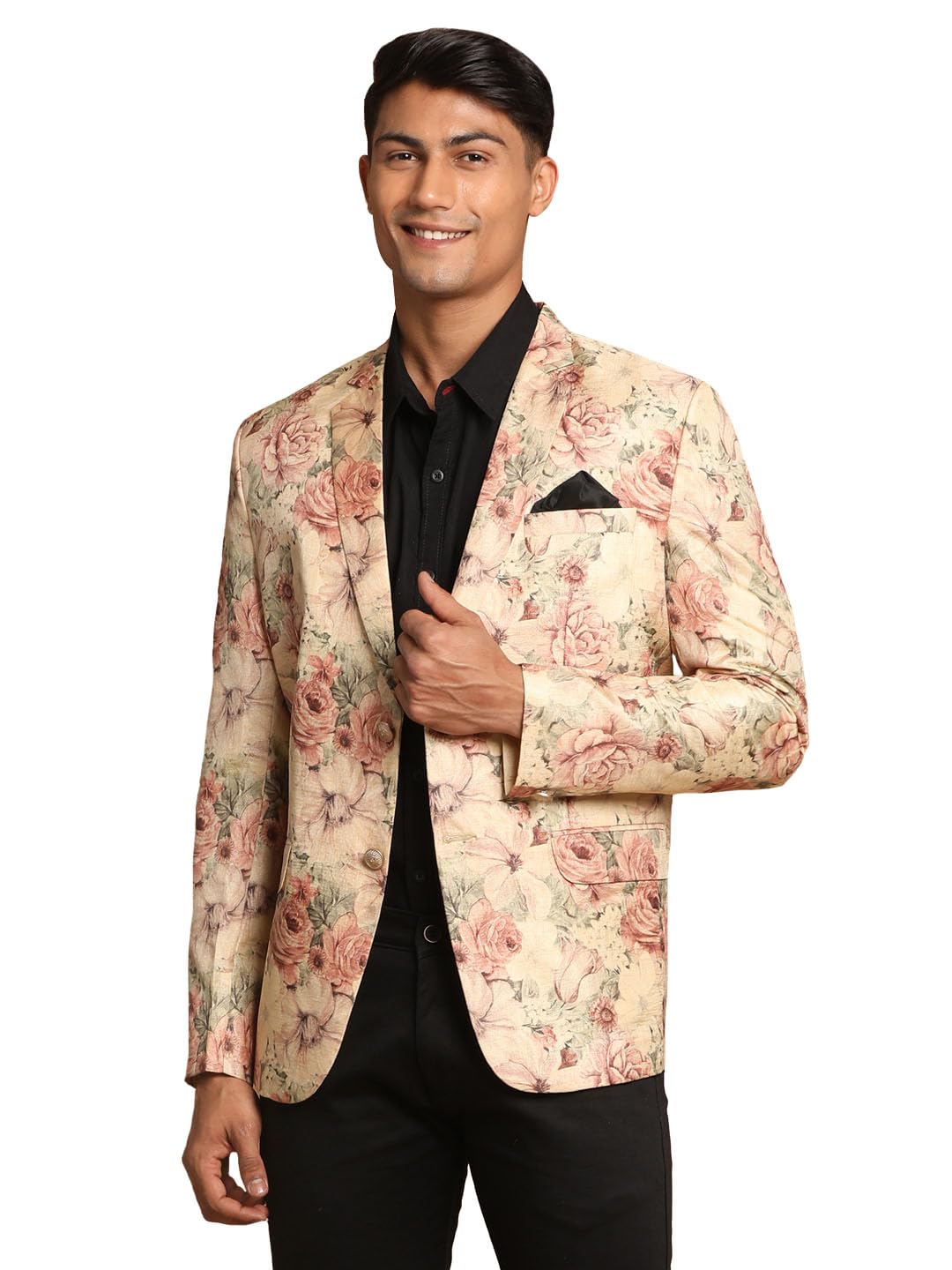 Men's Silk Blend Blazer-image-46