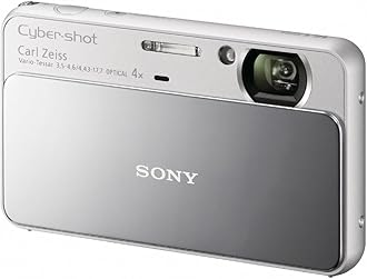 Sony Cyber-Shot DSC-T110 16.1 MP Digital Still Camera with Carl Zeiss Vario-Tessar 4x Optical Zoom Lens and 3.0-inch Touchscreen (Silver)