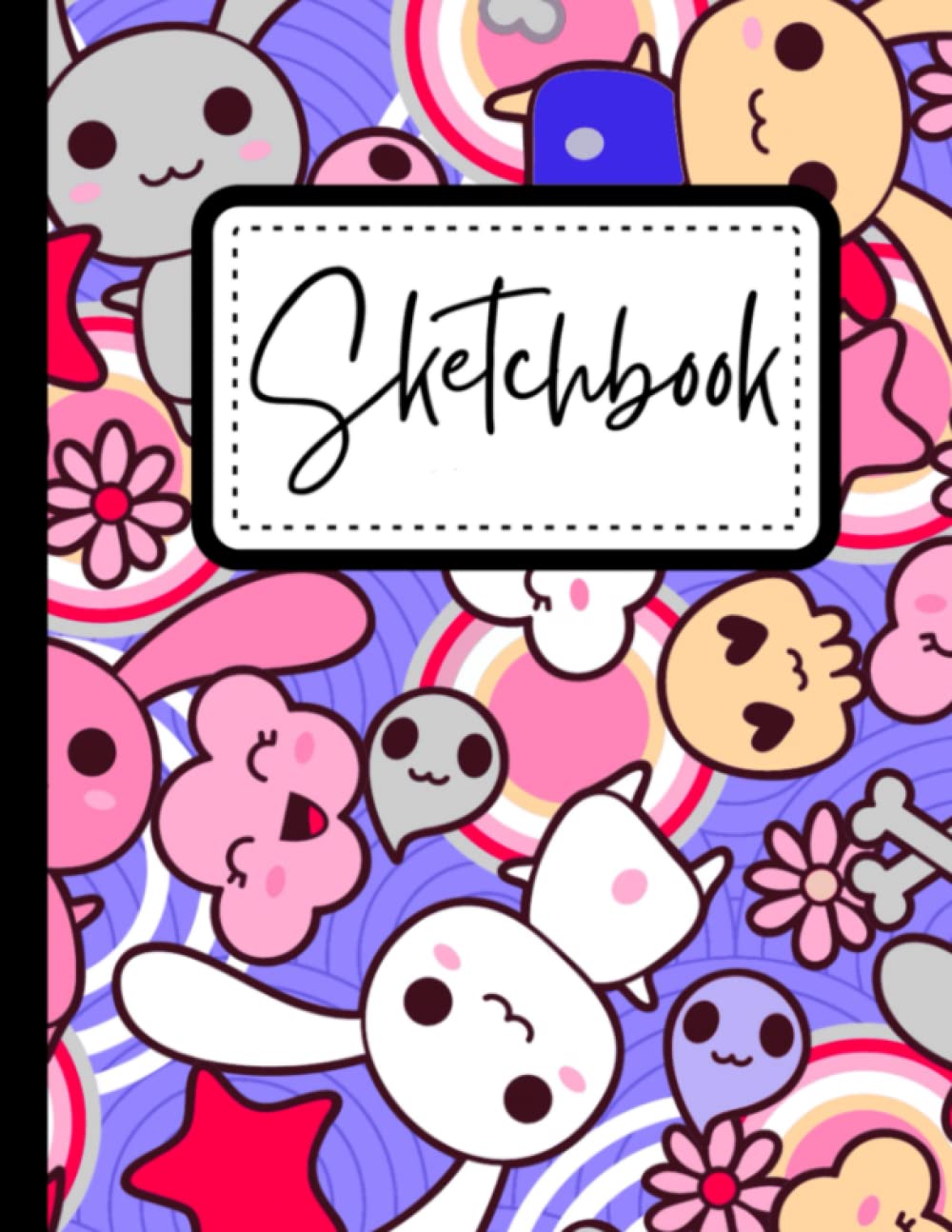 Cute & Creepy Kawaii Sketchbook: Creepy Kawaii Pastel Goth sketch Pad