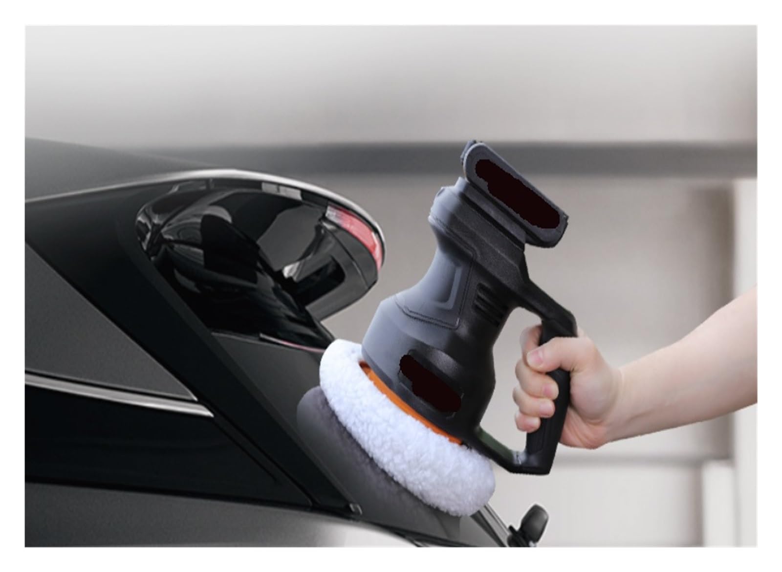 Pulidor Máquina pulidora de coche eléctricoMáquina de encerado de pulido de coche inalámbrico DC sin batería Universal
