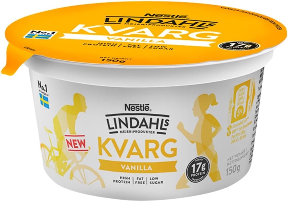 Lindahls Kvarg Vanilla, 150 g