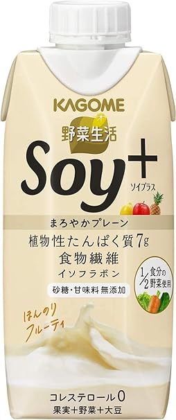 Amazon | (訳あり)賞味期限:2021/03/14 カゴメ 野菜生活Soy+プレーン (330Ml×12本)×2箱 | カゴメ | 食品・飲料・お酒 通販