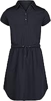 Vista 1 de Nautica Vestido polo de manga corta para uniforme escolar para niñas