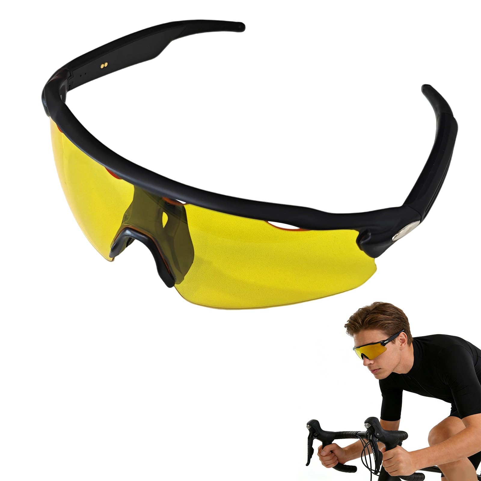 goggles bluetooth Osawalla Smart Glasses, Waterproof Sport Bluetooth Sunglasses FLUGSPORT reducing glare from car Verpackungseinheit:120 Paar @AlmightyKage Beast Mode Back